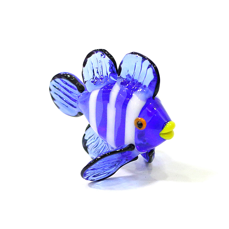 Home Decor Za - Szkło Murano Clown Fish mała figurka