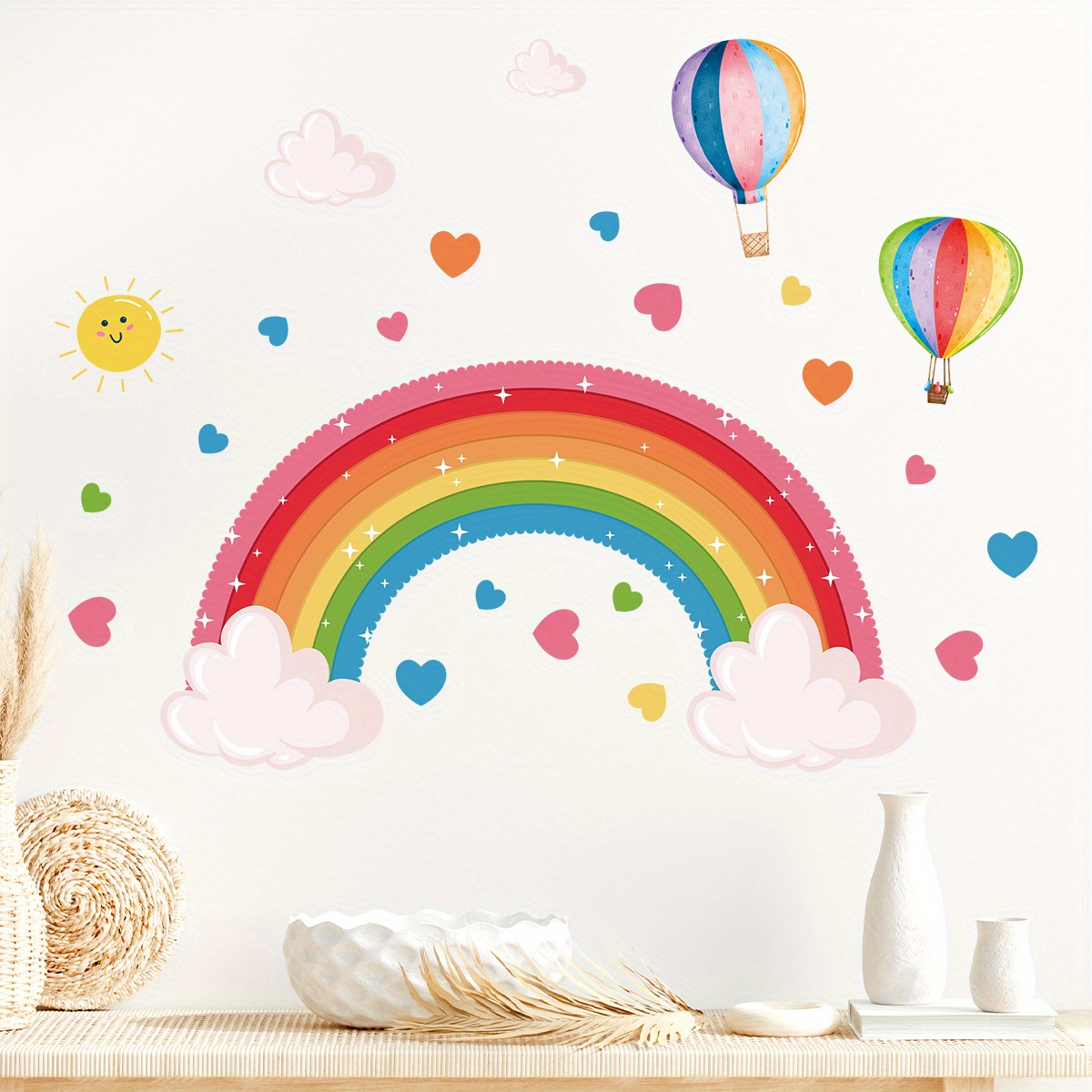 Cartoon Cute Rainbow Colorful  – Home Decor Y2K recenzja i cena