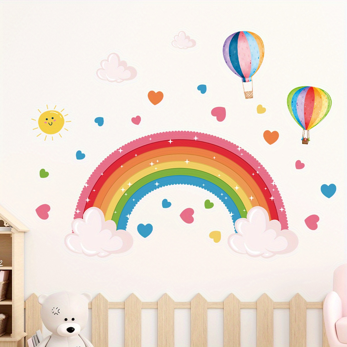 Cartoon Cute Rainbow Colorful  – Home Decor Y2K recenzja i cena
