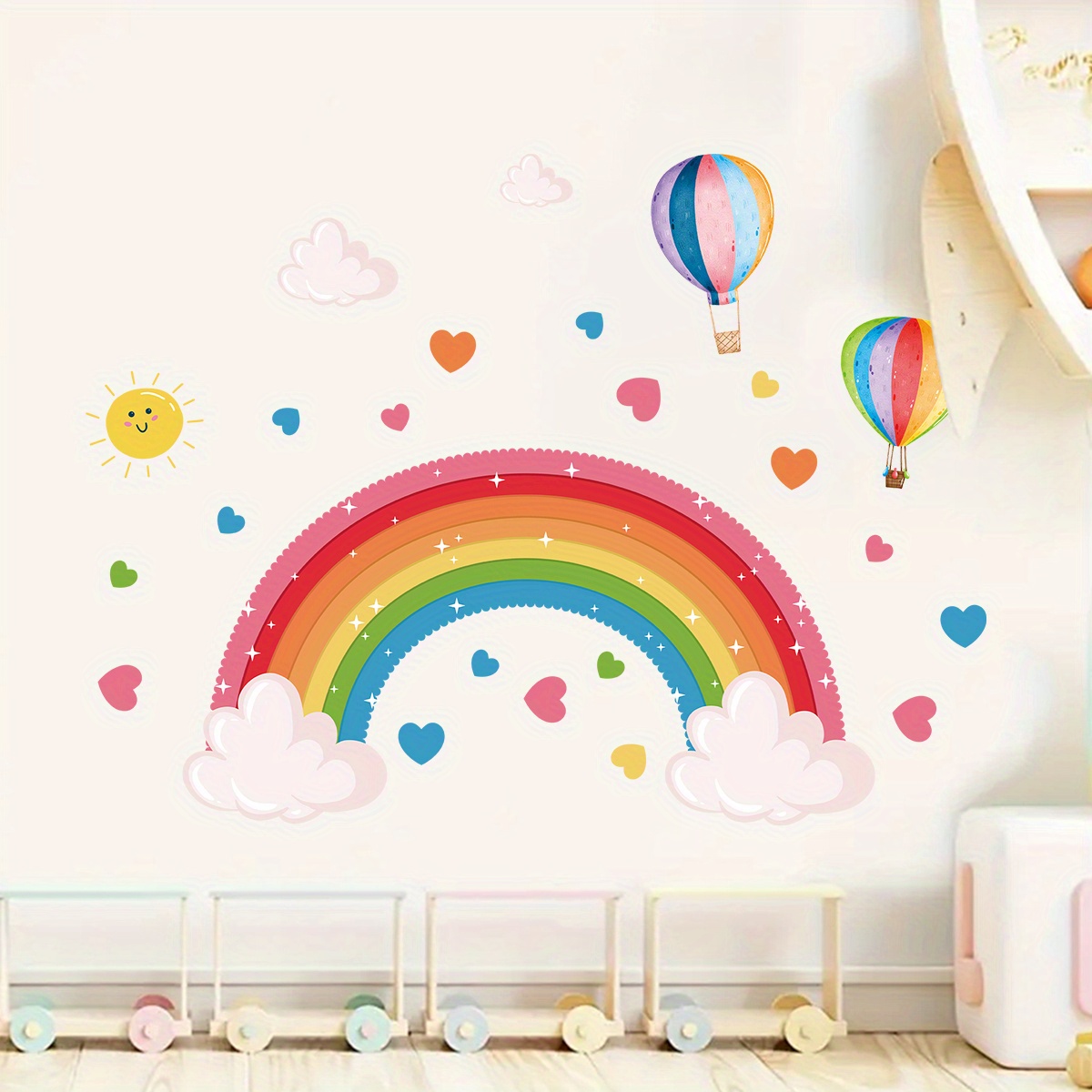 Cartoon Cute Rainbow Colorful  – Home Decor Y2K recenzja i cena