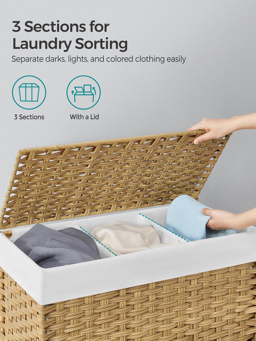 Kosz na pranie z pokrywką, poj – Rattan Plant Basket recenzja i cena