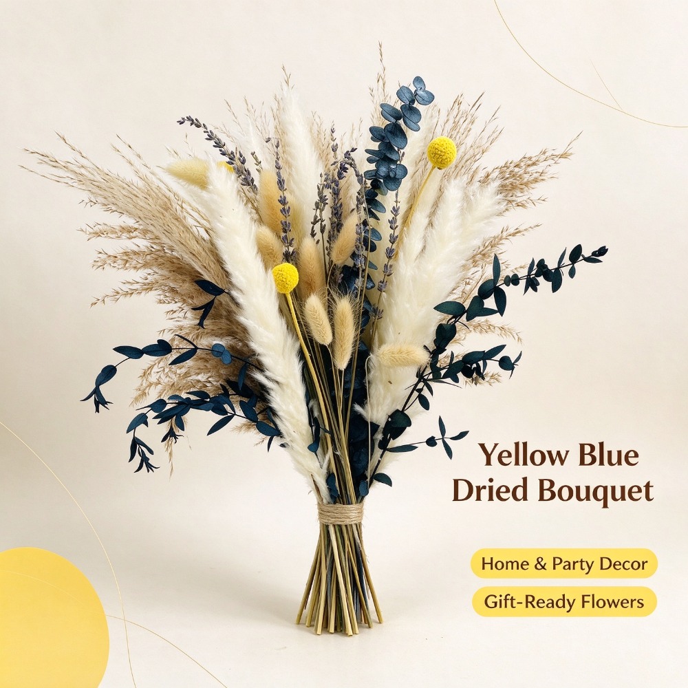 Bukiet z suszonych kwiatów pam – Pampas Grass Decor recenzja i cena