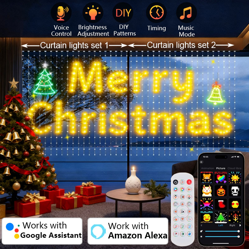 1/2 SZT. 400 LED Inteligentne  – Home Decor Free App recenzja i cena