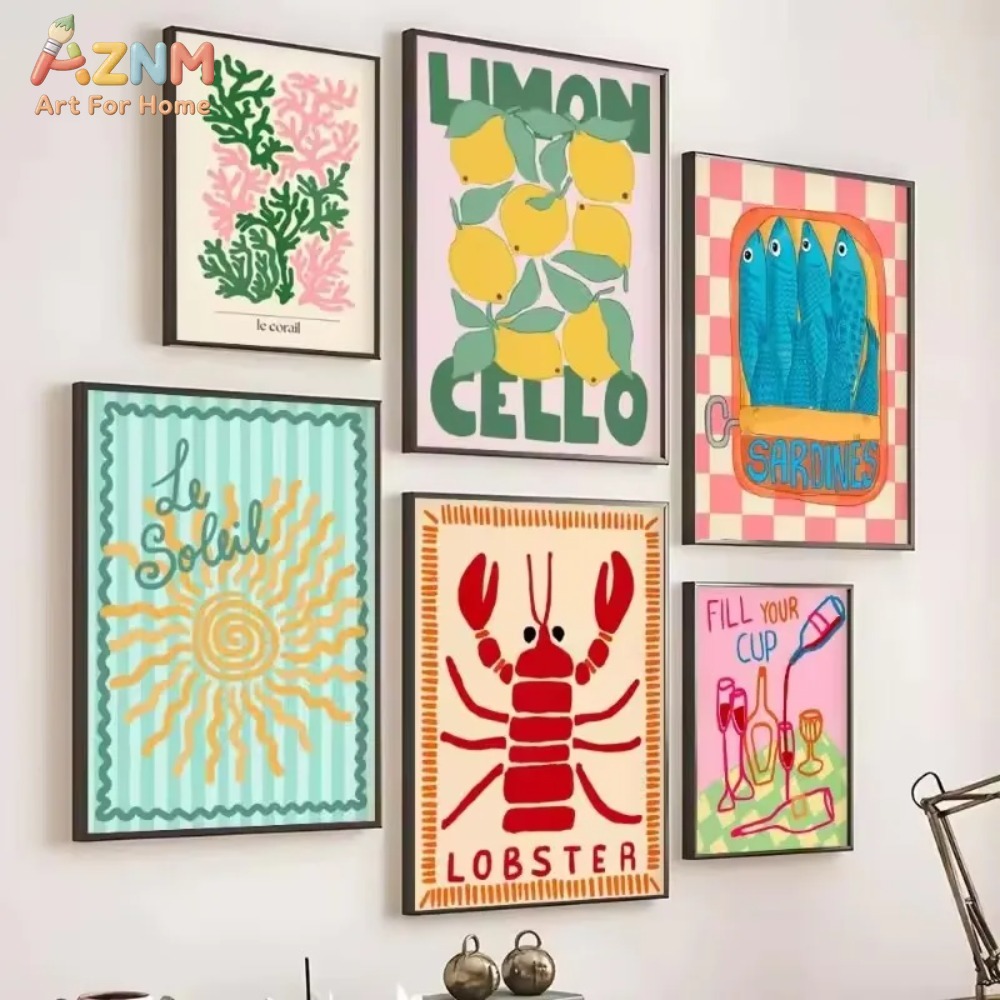 AZNM Kolorowy Letni Koktajl z  – Home Decor Y2K recenzja i cena