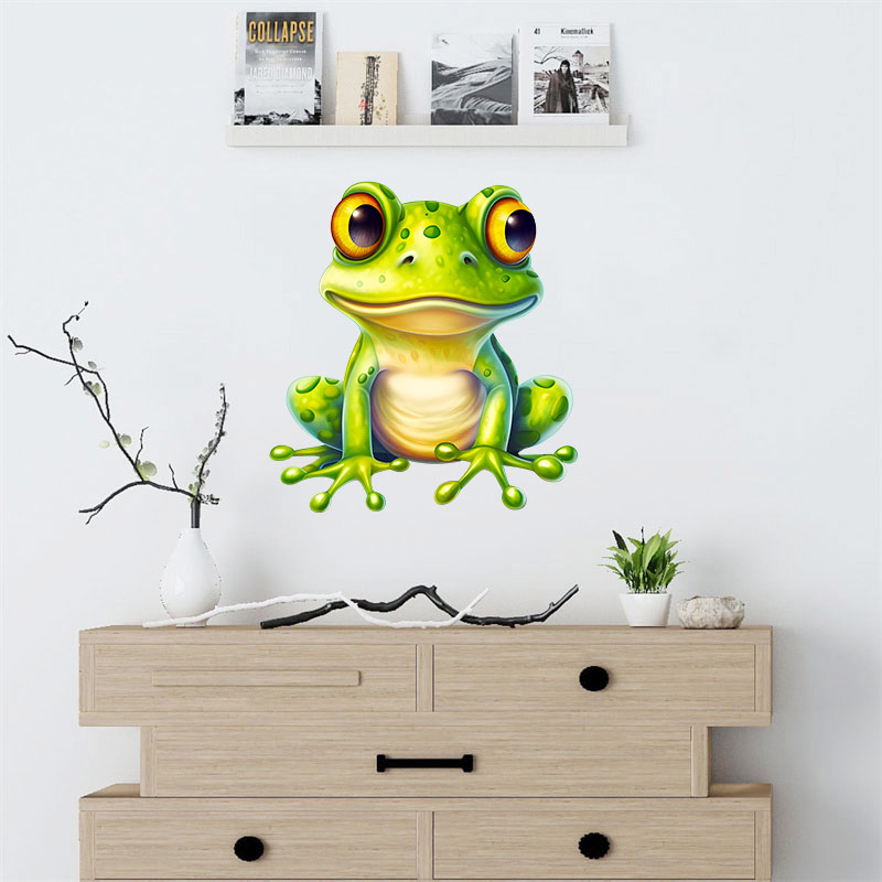 M728 Śliczna tęczowa żaba Nakl – Home Decor Y2K recenzja i cena